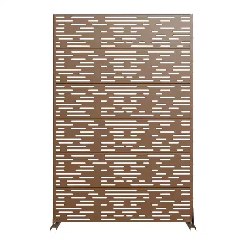 Jardinière en Métal Noir Dovelina 72 H47W avec Treillis pour Terrasse
