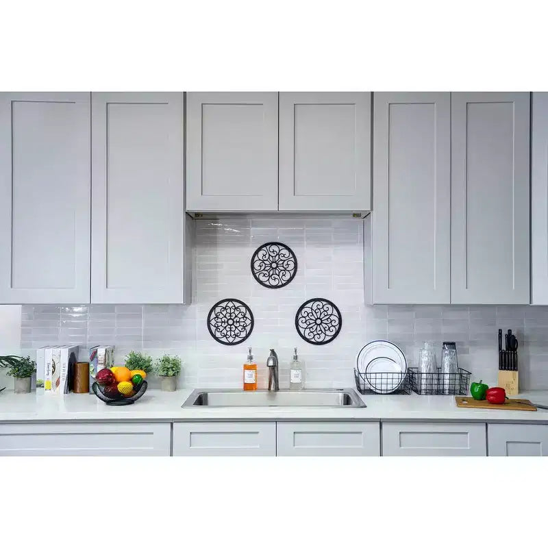 Meuble bas de cuisine 2 tiroirs de 36 po L x 34,5 po H x 24 po P, fermeture douce, cadre en contreplaqué – Prêt à assembler