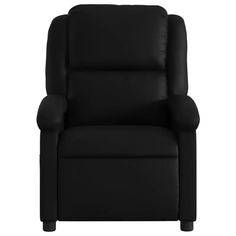 Fauteuil Inclinable de Massage Simili Cuir Noir, Métal, Contreplaqué, Individuel