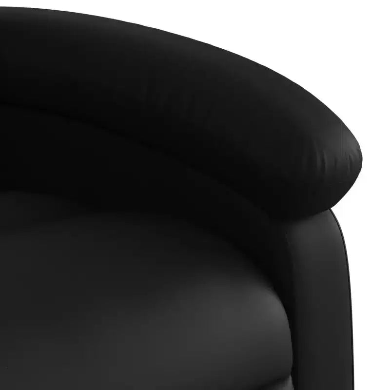 Fauteuil Inclinable de Massage Simili Cuir Noir, Métal, Contreplaqué, Individuel