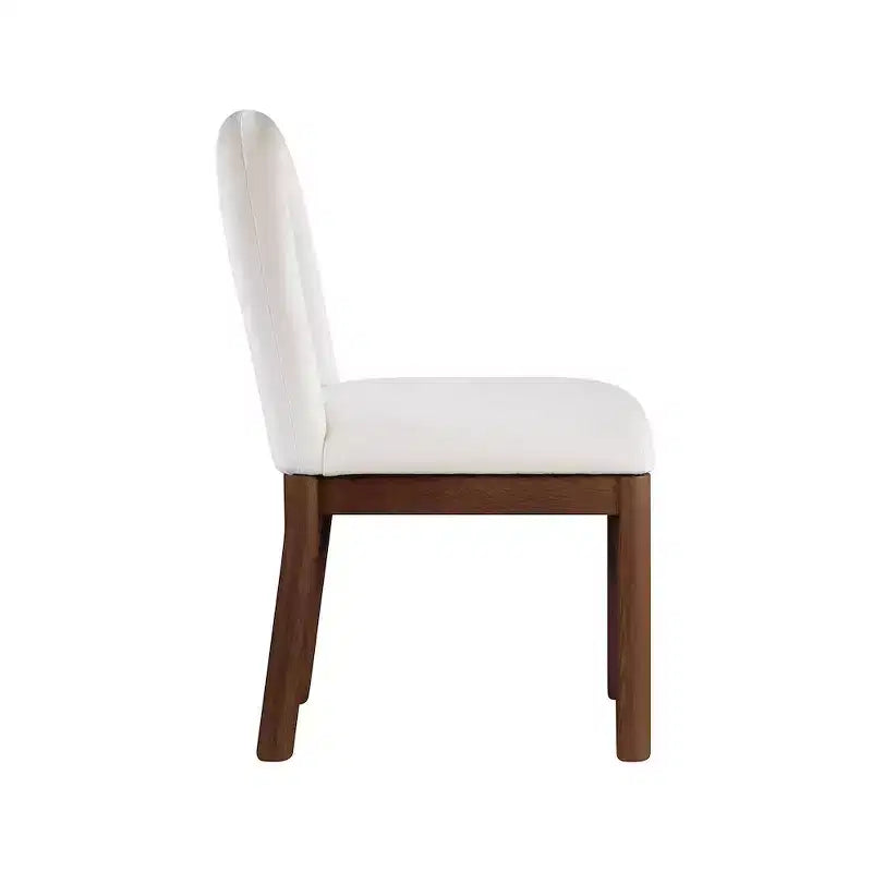 Chaise de salle à manger en velours Conrad