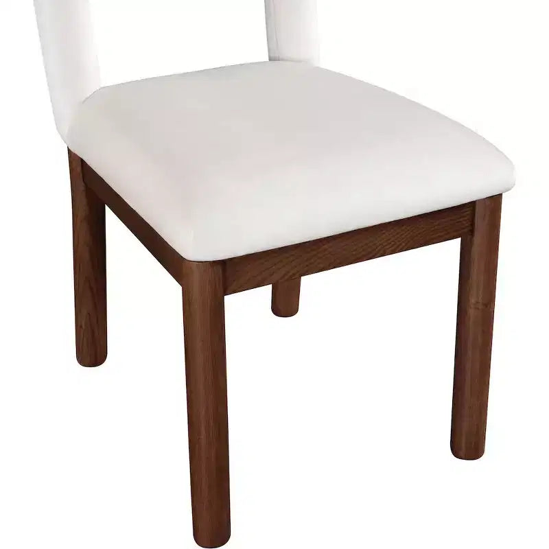 Chaise de salle à manger en velours Conrad