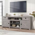 GustoWave 70.1 Farmhouse TV Stand, Media Console with Storage Drawers & Open Shelf for Living Room, Bedroom