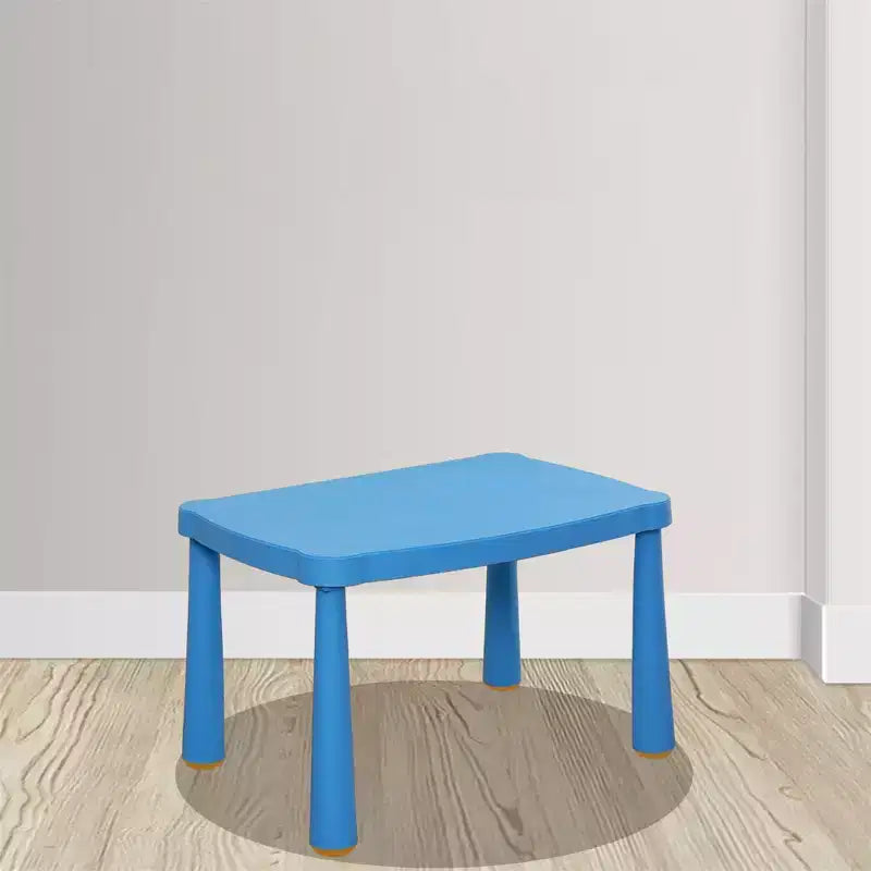 Table d'activités rectangulaire en plastique de haute qualité pour enfants, adaptée à l'école et à la maison