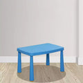Table d'activités rectangulaire en plastique de haute qualité pour enfants, adaptée à l'école et à la maison