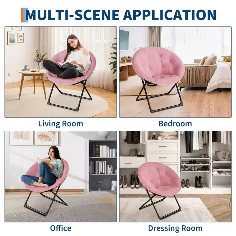 Chaise de salon en coton et fer forgé pour intérieur - Chaise d'intérieur, chaise de salon, chaise d'intérieur moderne