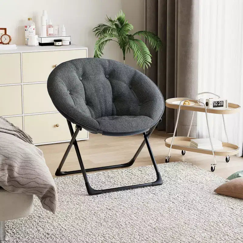 Chaise de salon en coton et fer forgé pour intérieur - Chaise d'intérieur, chaise de salon, chaise d'intérieur moderne