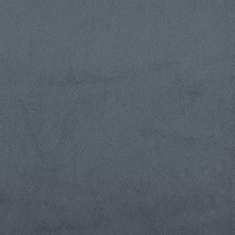 Canapé convertible 2 places en velours gris foncé avec pouf – Lit double moelleux, dossier réglable, cadre en bois robuste