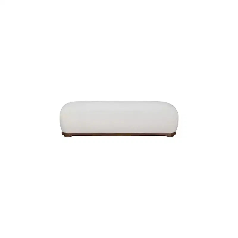 Banc Calum en tissu chenille