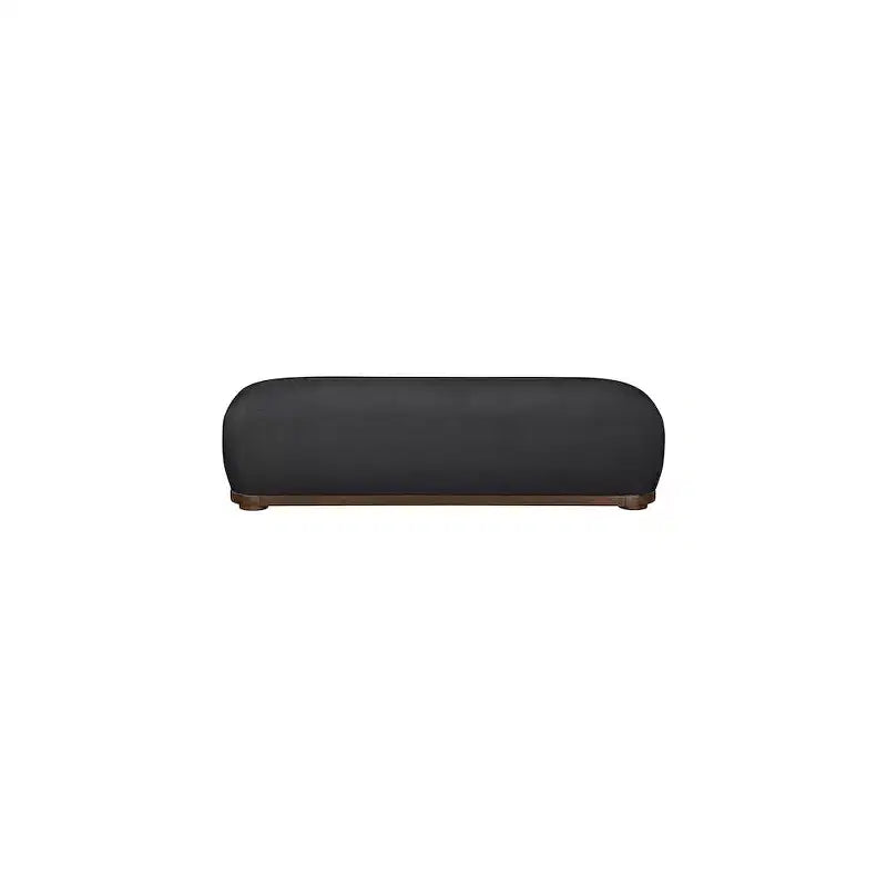 Banc Calum en tissu chenille