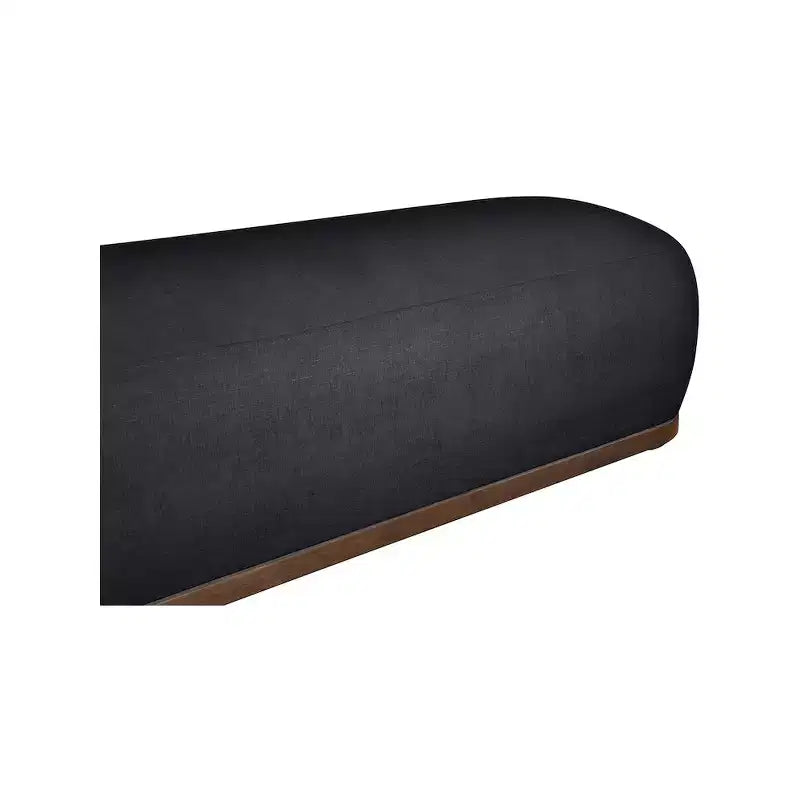 Banc Calum en tissu chenille
