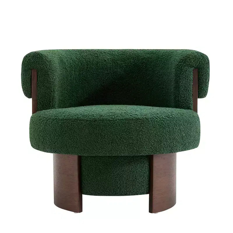 Fauteuil pivotant à 360°, fauteuil baril, fauteuil simple, fauteuil club rembourré, fauteuil de salon