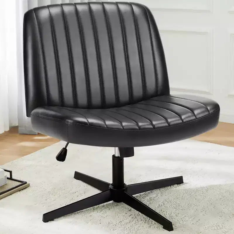 Chaise ergonomique avec assise large et coussin moelleux en éponge haute densité