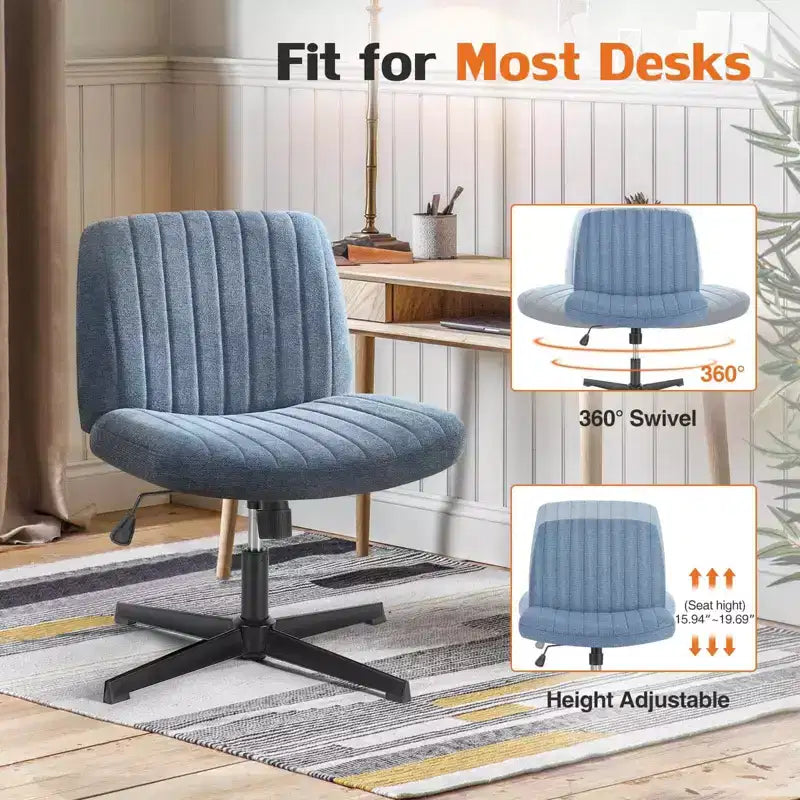 Chaise ergonomique avec assise large et coussin moelleux en éponge haute densité