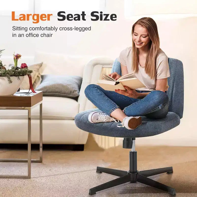Chaise ergonomique avec assise large et coussin moelleux en éponge haute densité