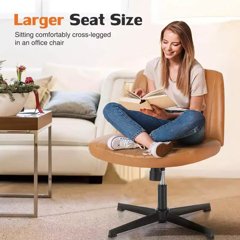 Chaise ergonomique avec assise large et coussin moelleux en éponge haute densité