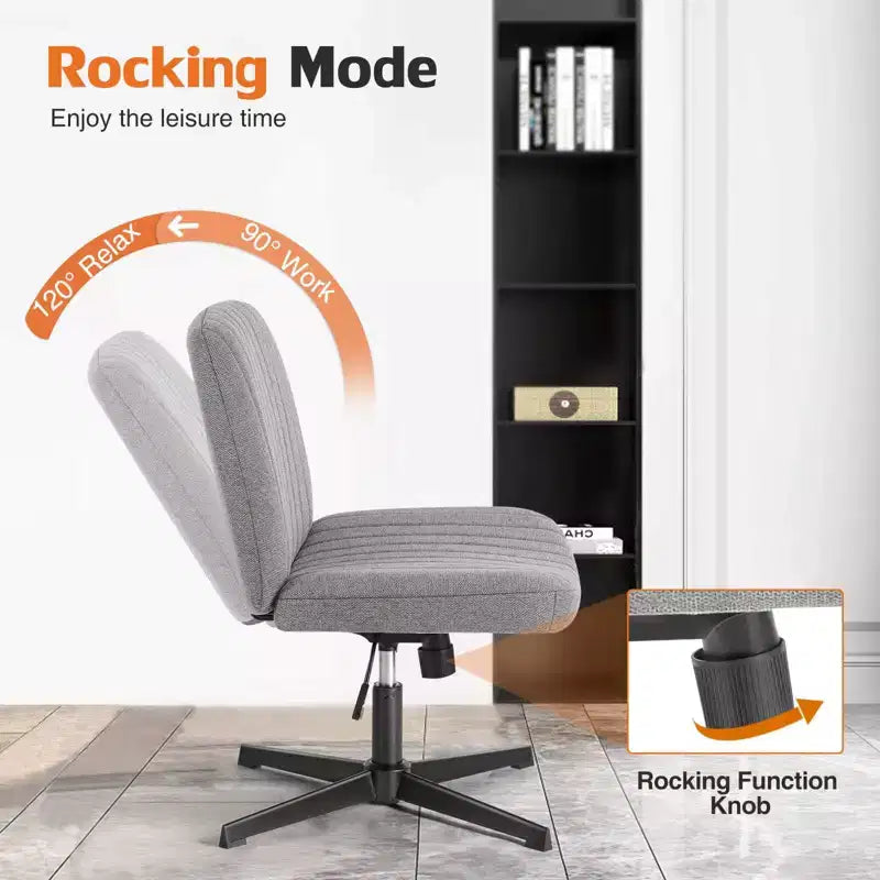 Chaise ergonomique avec assise large et coussin moelleux en éponge haute densité