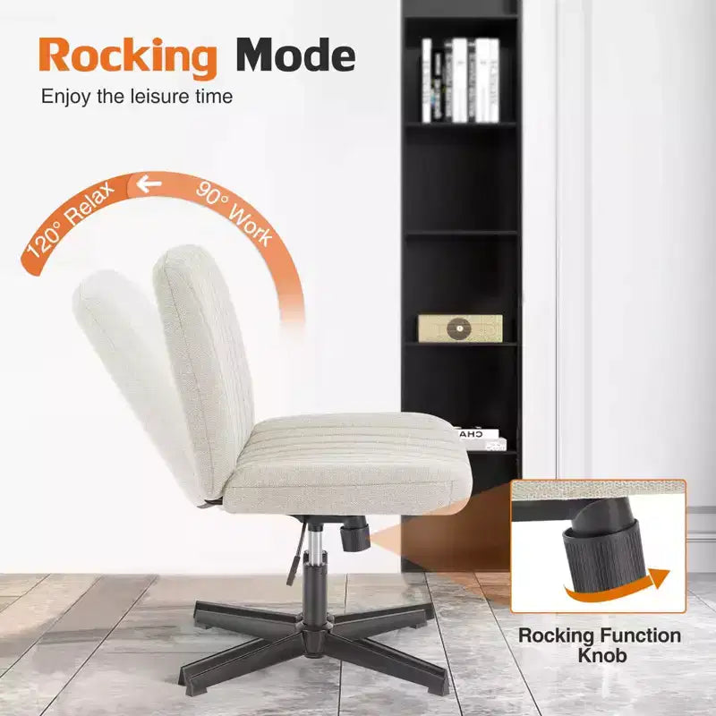 Chaise ergonomique avec assise large et coussin moelleux en éponge haute densité