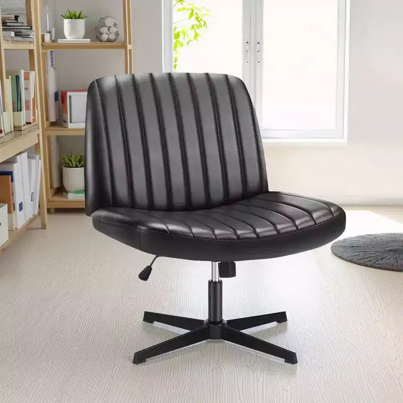 Chaise ergonomique avec assise large et coussin moelleux en éponge haute densité