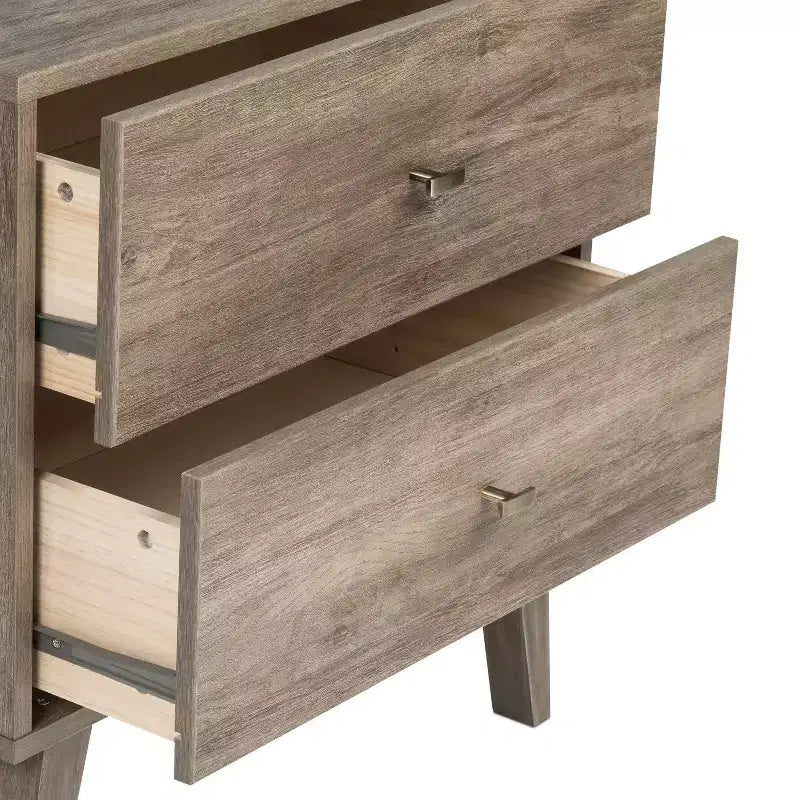 Commode Mid-Century Moderne à 6 tiroirs