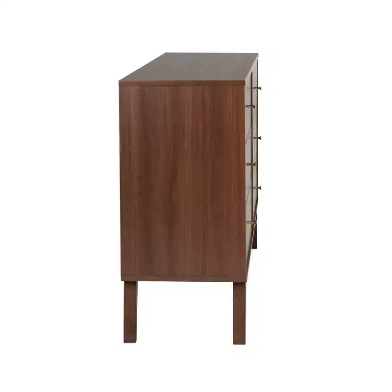 Commode Mid-Century Moderne à 6 tiroirs